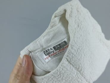 czerwona obcisła sukienka h m: Sukienka, Zara, 2-3 lat, 92-98 cm, stan - Dobry — 4