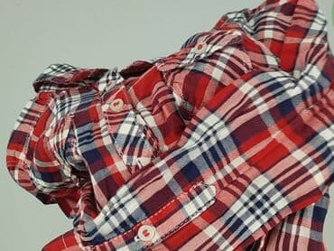lidl koszula flanelowa: Koszula 3-4 lat, stan - Bardzo dobry, wzór - Kratka, kolor - Czerwony — 6