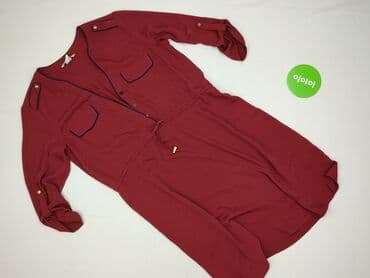 czerwona obcisła sukienka h m: H&M, Sukienka damska, rozmiar S — 2