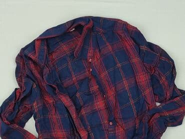 lidl koszula flanelowa: Koszula 12 lat, stan - Bardzo dobry, wzór - Kratka, kolor - Niebieski — 1