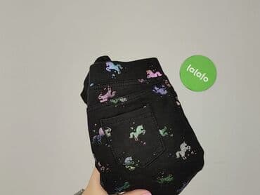 legginsy woskowane z wysokim stanem: Legginsy dziecięce, H&M, 1.5-2 lat, 92, stan - Dobry — 6