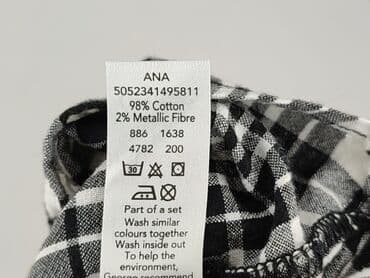 lidl koszula flanelowa: Koszula 5-6 lat, stan - Bardzo dobry, wzór - Kratka, kolor - Czarny — 5