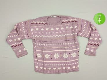 sukienka w pepitkę h m: Sweterek, H&M, 10 lat, 134-140 cm, stan - Bardzo dobry — 2