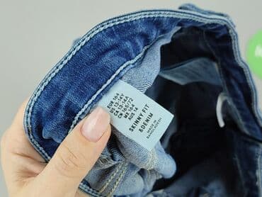 legginsy woskowane z wysokim stanem: Spodnie jeansowe, H&M, 14 lat, 164, stan - Bardzo dobry — 4