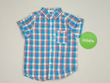lidl koszula flanelowa: Koszula 1.5-2 lat, stan - Bardzo dobry, wzór - Kratka, kolor - Niebieski — 2