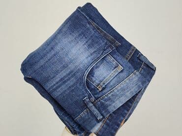 legginsy woskowane z wysokim stanem: Spodnie jeansowe, H&M, 13 lat, 152/158, stan - Idealny — 7