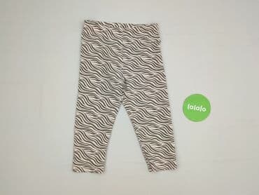 legginsy woskowane z wysokim stanem: Legginsy dziecięce, Inextenso, 10 lat, 134/140, stan - Idealny — 2