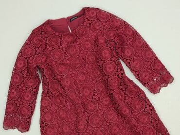 czerwona obcisła sukienka h m: Sukienka, Reserved, 2-3 lat, 92-98 cm, stan - Idealny — 1