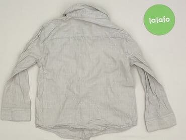 lidl koszula flanelowa: Koszula 3-4 lat, stan - Bardzo dobry, wzór - Jednolity kolor, kolor - Szary — 3