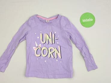 sukienka z jednorożcem h m: Bluzka, Little kids, 5-6 lat, 110-116 cm, stan - Idealny — 2