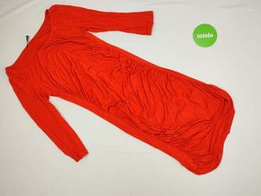czerwona obcisła sukienka h m: H&M, Sukienka damska, rozmiar S — 2