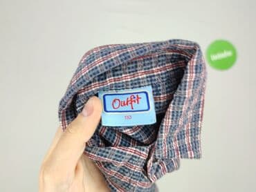 lidl koszula flanelowa: Koszula 4-5 lat, stan - Idealny, wzór - Kratka, kolor - Szary — 6