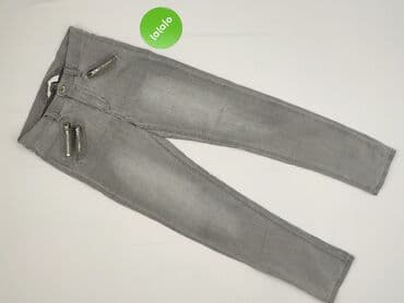 sukienki dla nastolatek h m: Spodnie jeansowe, H&M, 10 lat, 134/140, stan - Bardzo dobry — 2