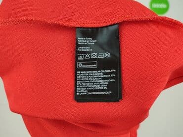czerwona obcisła sukienka h m: H&M, Sukienka damska, rozmiar S — 5