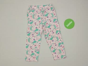 legginsy woskowane z wysokim stanem: Legginsy dziecięce, Sinsay, 110, stan - Idealny — 2