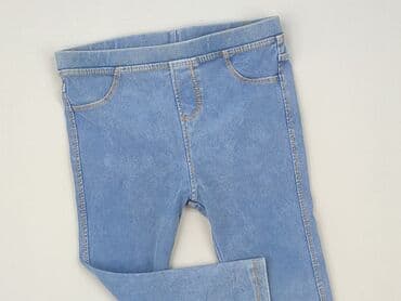 legginsy woskowane z wysokim stanem: Spodnie jeansowe, Zara, 1.5-2 lat, 92, stan - Idealny — 1