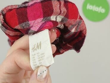 czerwona obcisła sukienka h m: Kaftanik, H&M, 12-18 miesięcy, stan - Bardzo dobry — 4