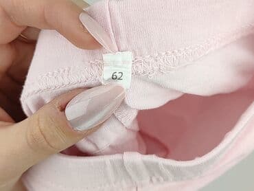 legginsy prążkowane niemowlęce: Legginsy, 1-3 m, stan - Idealny — 4
