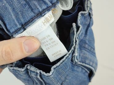 sukienka khaki h m: Spodnie jeansowe, H&M, 6-9 miesięcy, stan - Bardzo dobry — 4
