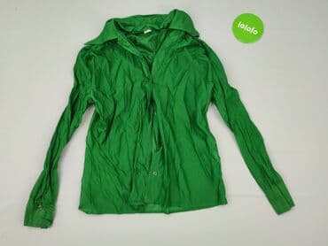 lidl koszula flanelowa: Koszula 15 lat, stan - Bardzo dobry, wzór - Jednolity kolor, kolor - Zielony — 2