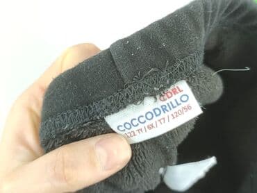 legginsy woskowane z wysokim stanem: Legginsy dziecięce, Coccodrillo, 7 lat, 122, stan - Bardzo dobry — 4