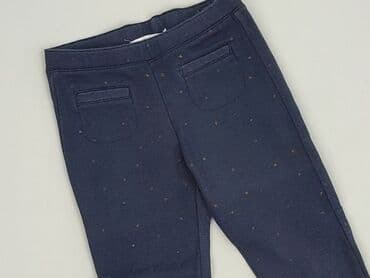 legginsy woskowane z wysokim stanem: Legginsy dziecięce, Zara, 4-5 lat, 104/110, stan - Bardzo dobry — 1
