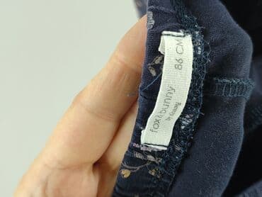 legginsy woskowane z wysokim stanem: Legginsy, Fox&Bunny, 12-18 miesięcy, stan - Idealny — 4