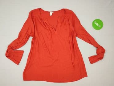 czerwona obcisła sukienka h m: H&M, Bluzka damska, rozmiar M — 2