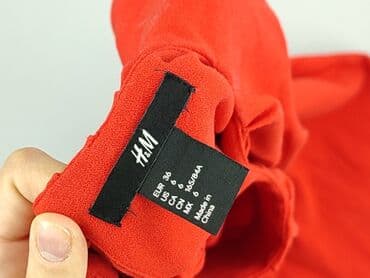 czerwona obcisła sukienka h m: H&M, Sukienka damska, rozmiar S — 4