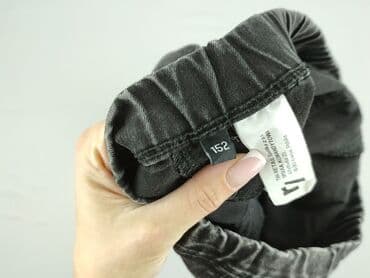 legginsy woskowane z wysokim stanem: Legginsy dziecięce, 12 lat, 152, stan - Idealny — 5