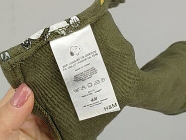 sukienka khaki h m: Chusty, stan - Idealny — 4