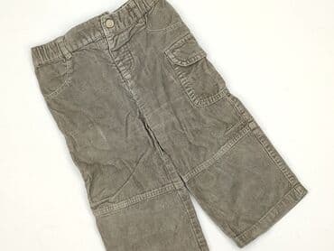 sukienka khaki h m: Niemowlęce spodnie materiałowe, 12-18 miesięcy, 80-86 cm, H&M, stan - Idealny — 1