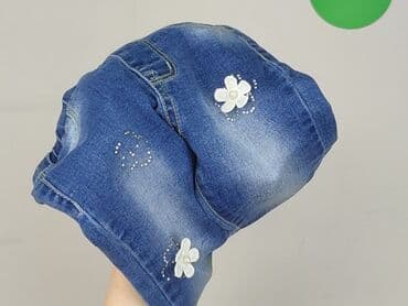 stradivarius spodnice: Spodnie jeansowe, 12-18 miesięcy, stan - Idealny — 6