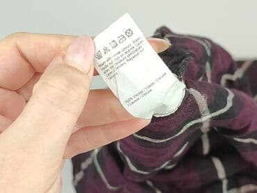 lidl koszula flanelowa: Koszula 12 lat, stan - Bardzo dobry, wzór - Kratka, kolor - Fioletowy — 5