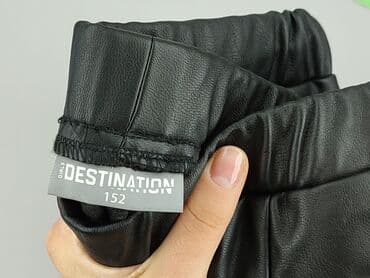 legginsy woskowane z wysokim stanem: Legginsy dziecięce, Destination, 12 lat, 152, stan - Idealny — 4