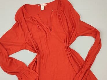 czerwona obcisła sukienka h m: H&M, Bluzka damska, rozmiar M — 1