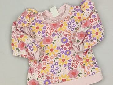 czerwona obcisła sukienka h m: Bluza, H&M, 3-6 miesięcy, stan - Bardzo dobry — 1
