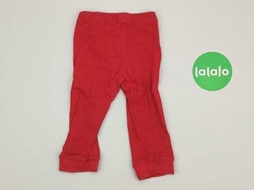 czerwona obcisła sukienka h m: Legginsy, H&M, 9-12 miesięcy, stan - Dobry — 3