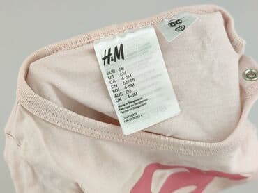 czerwona obcisła sukienka h m: Bluzka, H&M, 3-6 miesięcy, stan - Bardzo dobry — 4