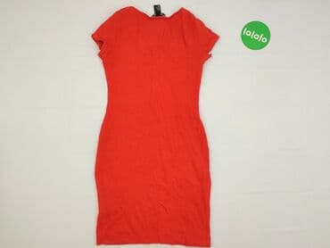 czerwona obcisła sukienka h m: H&M, Sukienka damska, rozmiar XS — 3