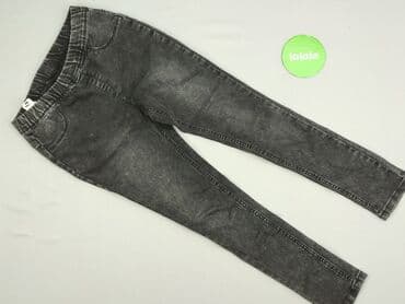 legginsy woskowane z wysokim stanem: Legginsy dziecięce, 12 lat, 152, stan - Idealny — 2
