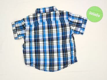 lidl koszula flanelowa: Koszula 2-3 lat, stan - Idealny, wzór - Kratka, kolor - Niebieski — 3