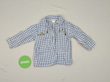 lidl koszula flanelowa: Koszula 2-3 lat, stan - Dobry, wzór - Kratka, kolor - Błękitny — 3