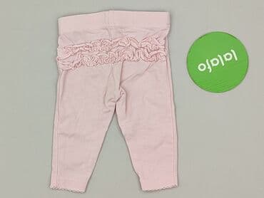 legginsy prążkowane niemowlęce: Legginsy, 1-3 m, stan - Idealny — 3
