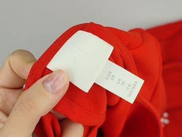 czerwona obcisła sukienka h m: H&M, Sukienka damska, rozmiar M — 4