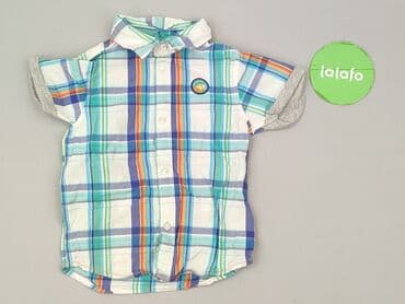 lidl koszula flanelowa: Koszula 1.5-2 lat, stan - Bardzo dobry, wzór - Kratka, kolor - Kolorowy — 2