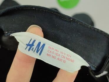 sukienki dla nastolatek h m: Spodnie jeansowe, H&M, 10 lat, 134/140, stan - Bardzo dobry — 4