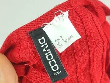 czerwona obcisła sukienka h m: H&M, Top damski, rozmiar S — 4