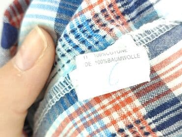 lidl koszula flanelowa: Koszula 4-5 lat, stan - Bardzo dobry, wzór - Kratka, kolor - Kolorowy — 5