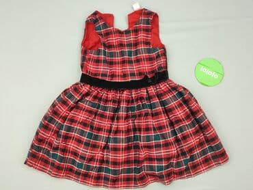 czerwona obcisła sukienka h m: Sukienka, Little kids, 5-6 lat, 110-116 cm, stan - Bardzo dobry — 2